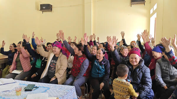 Tổ chức hội nghị lấy ý kiến nhận xét và tín nhiệm của cử tri nơi cư trú đối với người ứng cử đại biểu HĐND xã Cai Kinh, khóa XXI, nhiệm kỳ 2026 – 2031