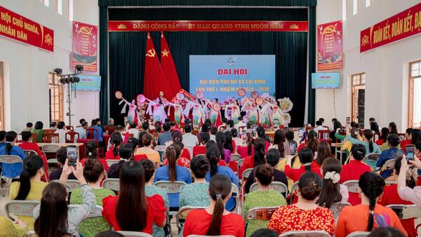 Đại hội Đại biểu Phụ nữ xã Cai Kinh Khóa I, nhiệm kỳ 2025 – 2030