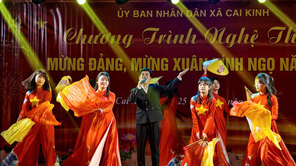 Xã Cai Kinh tổ chức chương trình nghệ thuật mừng Đảng, mừng Xuân Bính Ngọ 2026