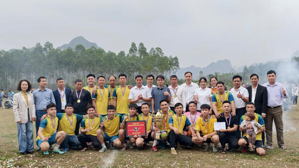 Bế mạc giải Bóng đá nam Mừng đảng, Mừng xuân Bính Ngọ xã Cai Kinh năm 2026