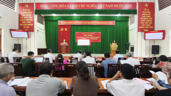 Đảng bộ xã Cai Kinh tập huấn nghiệp vụ công tác kiểm tra, giám sát và thi hành kỷ luật Đảng năm 2026