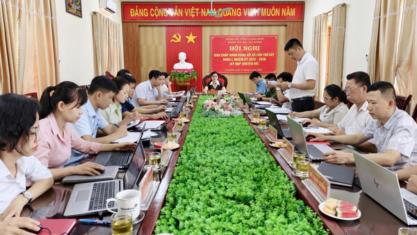 Hội nghị Ban chấp hành Đảng bộ xã Cai Kinh lần thứ bảy, khóa I, nhiệm kỳ 2025 - 2030 (kỳ họp chuyên đề)