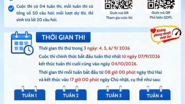 THÔNG BÁO Về việc hưởng ứng, tham gia Cuộc thi trực tuyến "Tìm hiểu pháp luật về trật tự an toàn giao thông đường bộ" trên địa bàn tỉnh Lạng Sơn